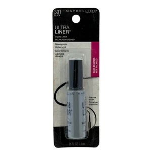 Maybelline New York Ultra Liner Forro Líquido Impermeable Negro 301 Nuevo Sellado - Imagen 1 de 6