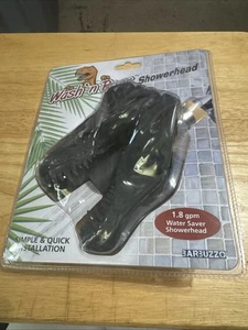 NEW Barbuzzo T-Rex Dinosaur Wash n' Roar Showerhead Black Dino World New - Picture 1 of 3