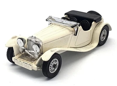 Matchbox Models Of Yesteryear 9.5cm Long Diecast Y-1 - 1936 Jaguar SS-100 White - Image 1 of 4
