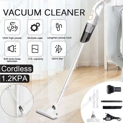 12000Pa 120W Wireless Car Vacuum Cleaner 3 in 1 Cordless Handheld For Auto Home - Image 1 of 4