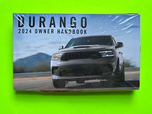 2024 Dodge DURANGO Factory Owner HANDBOOK Manual Set & Case *OEM* NEW! - Picture 1 of 2