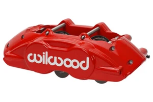 Wilwood 120-16510 D11 Universal Lug Mount Caliper 4 pistones rojo - Imagen 1 de 2