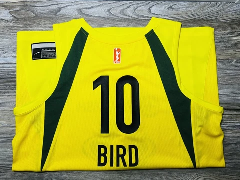 Seattle Storm Sue Bird #10 Nike Women's Green WNBA Medium Jersey Cover