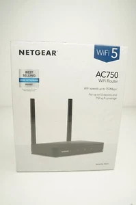 NETGEAR R6020 750 Mbps 4 Port Dual Band WiFi Router - Picture 1 of 7