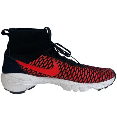 Nike Air Footscape Magista Flyknit Red Black White 805554-600 Men’s Size 12 - Image 1 of 4