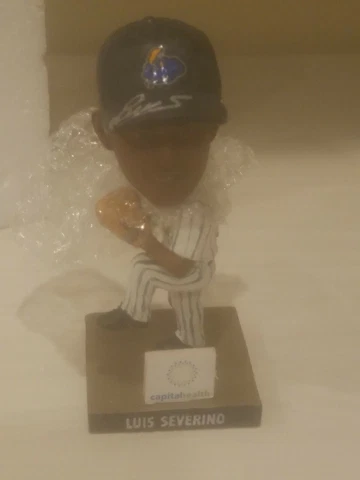 luis severino signed bobble head autographed bobblehead 2019 sga auto yankees Cover
