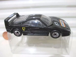 Matchbox 1993 MB24H Black Ferrari F40 "TYCO, IT'S MATCHBOX '93" NY TOY FAIR Car - Picture 1 of 7