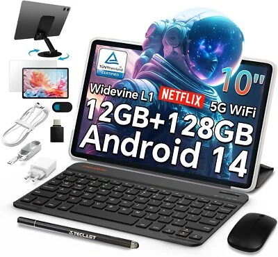 TECLAST P30T Tablette Tactile 10 Pouces Android 14 10-Accessoire, 12Go RAM+128Go - Image 1 of 4