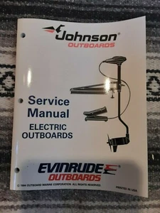 Johnson/Evinrude Electric Outboards Service Manual - Bild 1 von 2