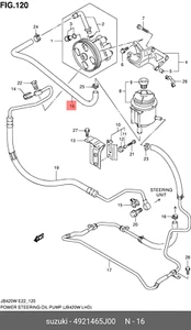 Genuine OE Hose Assembly Windshield Washer 4921465J00 for Suzuki 49214-65J00 - Picture 1 of 1