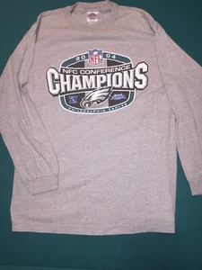 Phiadelphia Eagles 2004 Nfc Champions Long Sleeve T-shirt Large Like Brand New - Picture 1 of 4