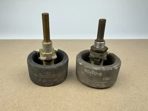 2x seltene Rosenthal Drahtpotentiometer 5k & 10k trop Funk Rundfunk Bauteile - Bild 1 von 4