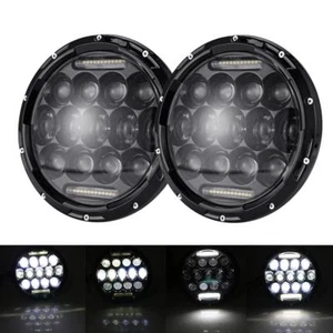 Pair 7" Inch  LED Headlights HI/LO Beam for GMC Jimmy 1973-1980 C15 C25 C35 - Bild 1 von 11