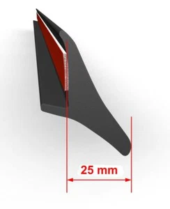 Allargamento parafango universale 2m x 25mm adatto per Renault Kadjar Kangoo - Foto 1 di 9