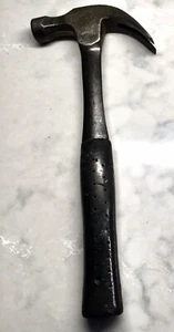Vintage Vaughan 16 oz Claw Hammer Solid Steel Body Black Handle total 1 lb 7 oz - Picture 1 of 11