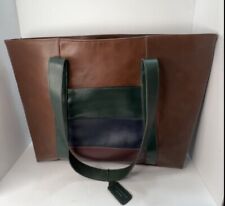 Alexander Julian Women’s Wear Genuine Leather Bag VTG. Roomy And Stylish.