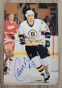 Cam Neely Signed Postcard NHL HOF Boston Bruins Hockey Legend RAD - Picture 1 of 2