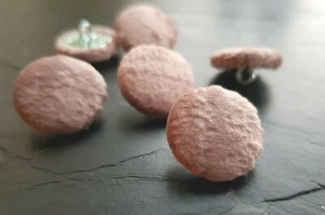 Orchid pink velvet fabric covered buttons 14, 19, 23, 25 or 31mm packs - Picture 1 of 16