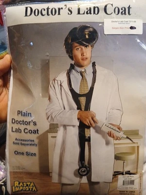 Bata de laboratorio médicos rasta imposta talla única (BB) Foto 1 de 3