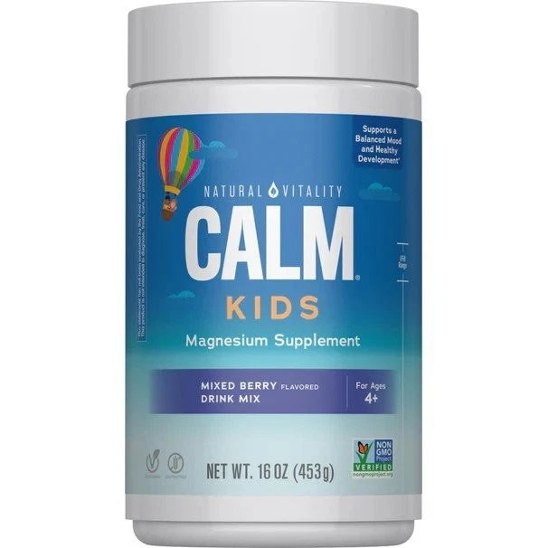 Natural Vitality Calm Kids The Kids' Calm-focus Drink Mix Berry 16oz