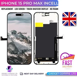 Replacement for iPhone 15 Pro Max LCD Screen Display Touch Digitizer - Picture 1 of 4