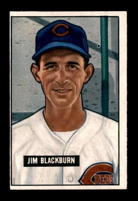 1951 Bowman #287 Jim Blackburn   EXMT X3065738 - Image 1 of 2
