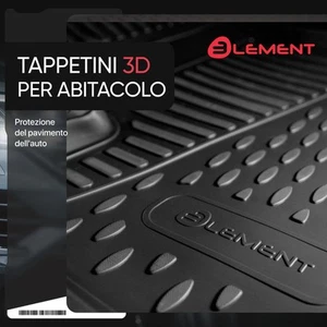 Tappetini in gomma premium per TESLA Model Y, 2020->, SUV 5 porte, 3 pez. - Picture 1 of 8