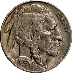 1937-D THREE LEGGED BUFFALO NICKEL COIN! PCGS AU-55🌟LOW SUMMER SALE PRICE🌟 - Picture 1 of 4
