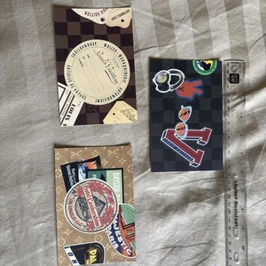 Louis Vuitton Postkarte mit Stickern Lot 3 - Bild 1 von 7