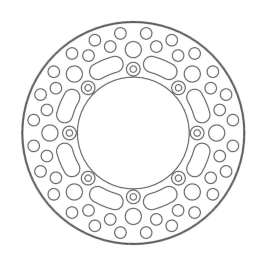 Rotor de freno trasero Moto-Master serie vintage para Kawasaki KX 125 E 1986-1987 Foto 1 de 1