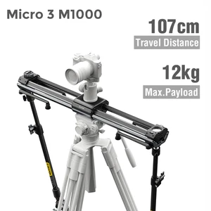 Zeapon Micro3 M1000 Doppeldistanz Kamera Schieberegler 30,3"" 4KG-12KG + Motor - Picture 1 of 11
