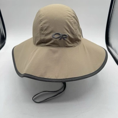 Sombrero para el sol Outdoor Research Boonie para hombre pequeño impermeable con cordón de pesca beige Foto 1 de 4