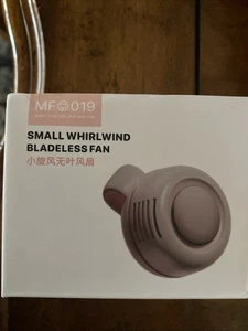 Portable Silent Mini Bladeless Fan Clip On Small Adjustable 3-Speed - Picture 1 of 4