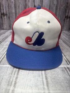 Montreal Expos Snapback Hat Sports Specialties Cap Size Large MLB Mesh Vintage - Picture 1 of 6