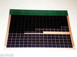 Microfiche Catalogo Ricambi Honda VF 500 F Stand 11/1985 - Foto 1 di 1