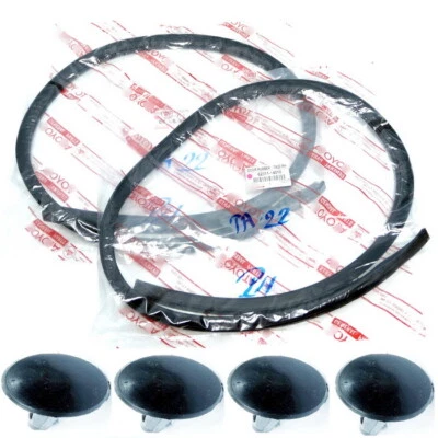 CELICA TA22 TA23 RA23 RA20 RA21 TA20 RA24 ROOF DOOR WEATHERSTRIP UPPER + 4 CLIP  - Image 1 of 2
