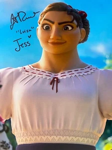 Jessica Darrow -GENUINE Signed Encanto 10x8 Autograph - Picture 1 of 2