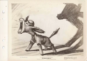 PINOCCHIO - WALT DISNEY -1940 - 20 x 28,4 cm - Picture 1 of 1