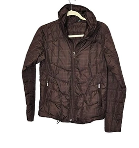 Nau Womens Brown Puffer Jacket XS Recycled Polyester Down Insulated Lightweight - Picture 1 of 11