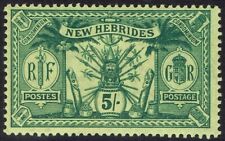 NEW HEBRIDES 1911 WEAPONS AND IDOLS 5/-