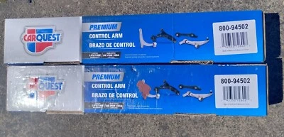 Two Carquest Premium Control Arms 800-94502 for 1999 to 2004 Jeep Cherokee NEW - Image 1 of 3