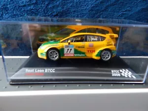 DIACAST RALLYE CAR 1/43 SEAT LEON BTCC 2008 - Picture 1 of 5