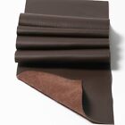 Brown Scrap Leather Pieces Genuine Natural Top Grain 3-3.5oz. (1.2-1.4mm)