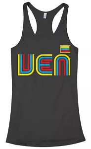 Camiseta sin mangas de fútbol Venezuela Athletic Retro Series para mujer espalda deportiva - Imagen 1 de 9
