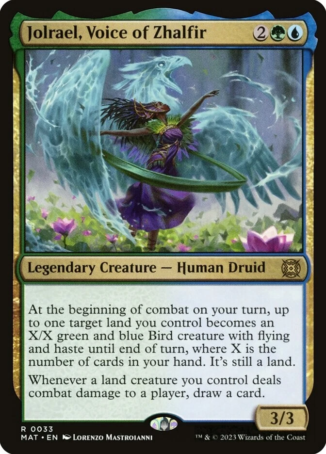 [MTG] Jolrael, Voice of Zhalfir (0033) (MAT) NM - Image 1 of 1