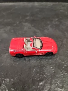 MOTORMAX 98 Chevrolet Corvette CAR 6019 SCALE 1:64 LOOSE Cherry Red Used Toy - Picture 1 of 7