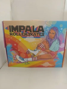 Impala Quad Roller Skates Holographic Size 8 New  - Picture 1 of 9