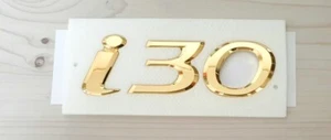 Rear Trunk gold tint i30 emblem fit 2018 2019 2020 2021 2022 2023 Hyundai i30 - Picture 1 of 1