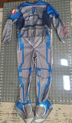 Pre Vizsla Star Wars Clone Mandalorian Bounty Hunter Child Costume Small 4-6 - Image 1 of 4