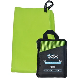 ecox Outdoors Mikrofaser Handtuch schnelltrocknend weiches Tragegefühl schnelle Aktion trocknend für Fitnessstudio - Bild 1 von 8
